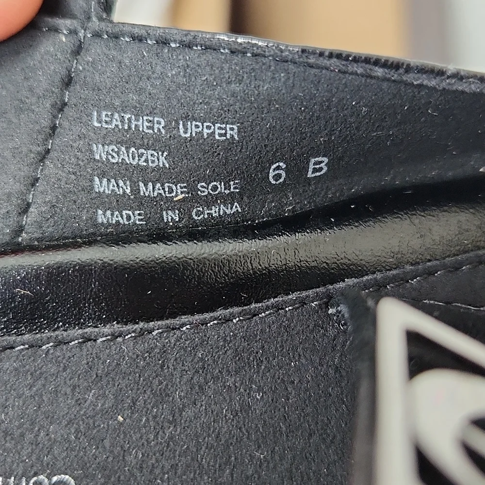 Aravon New Balance Ava comfort strap black heel sandals size 6 strappy maryjane